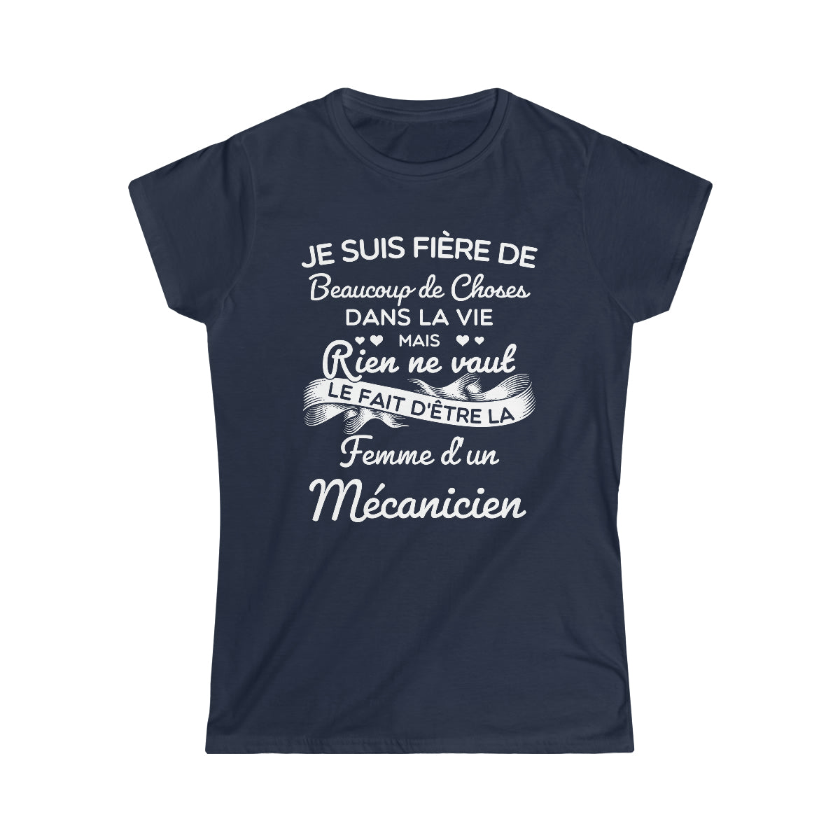 Fière femme d'un Mécanicien