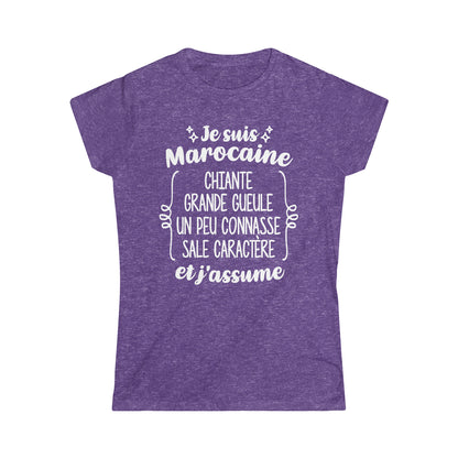 Je suis Marocaine sale caractère et j'assume