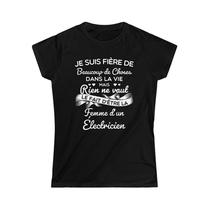 Fière femme d'un Électricien