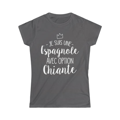 Je suis une Espagnole avec option chiante