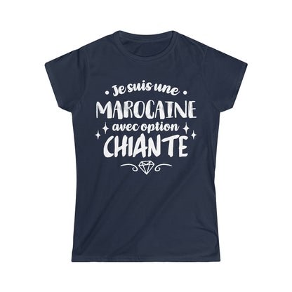 Je suis une Marocaine avec option chiante