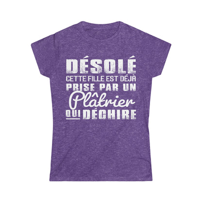 Prise par un Plâtrier qui déchire