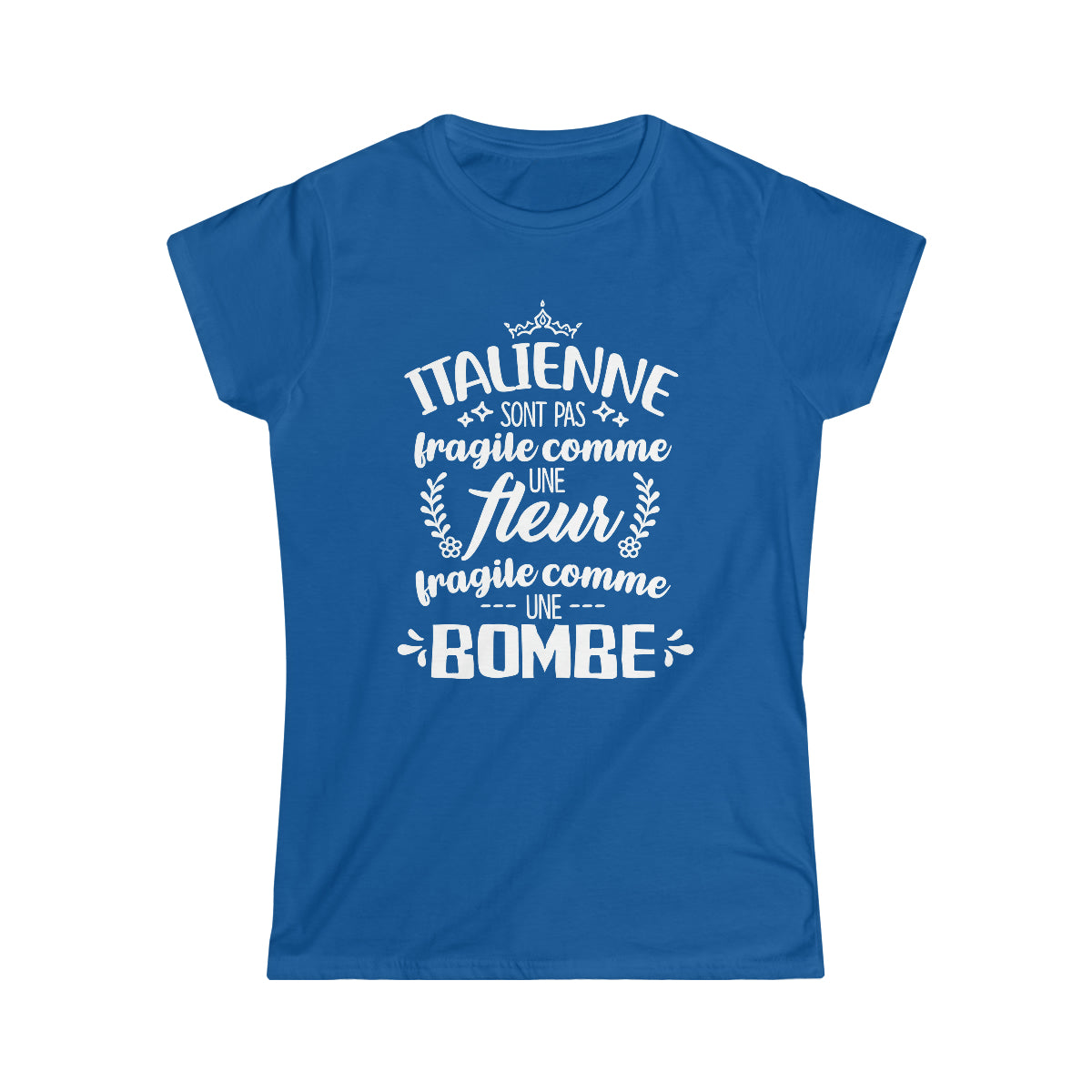 Italienne sont pas fragile comme une fleur