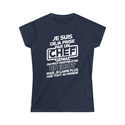 Prise par un Chef génial