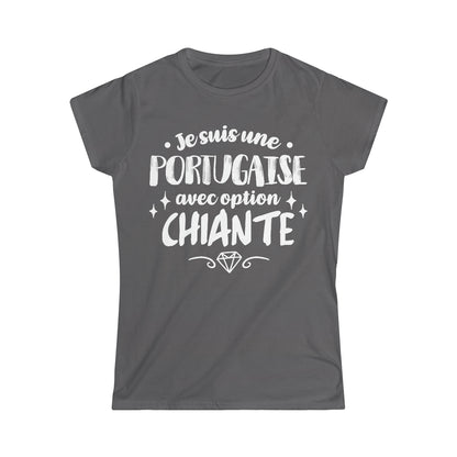 Je suis une Portugaise avec option chiante
