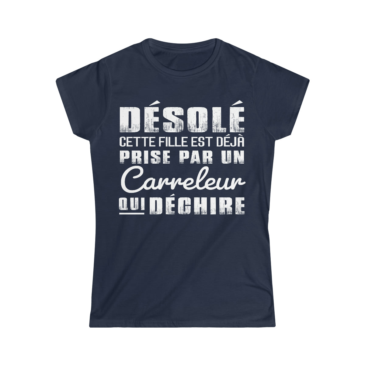 Prise par un Carreleur qui déchire