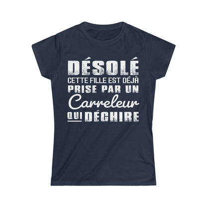 Prise par un Carreleur qui déchire