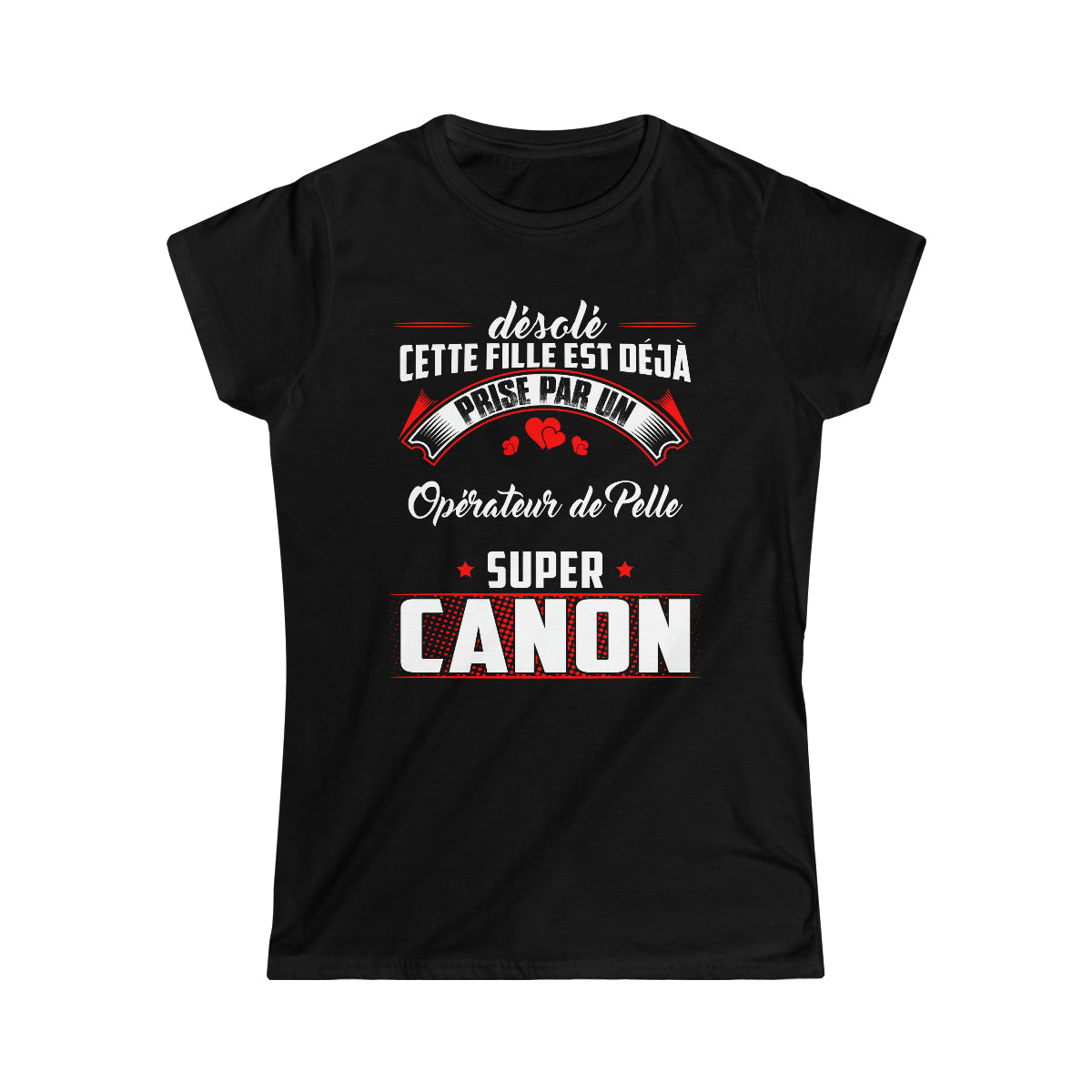 Prise par un Opérateur de Pelle super canon