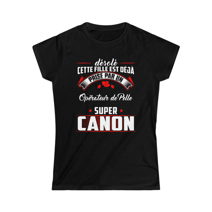 Prise par un Opérateur de Pelle super canon