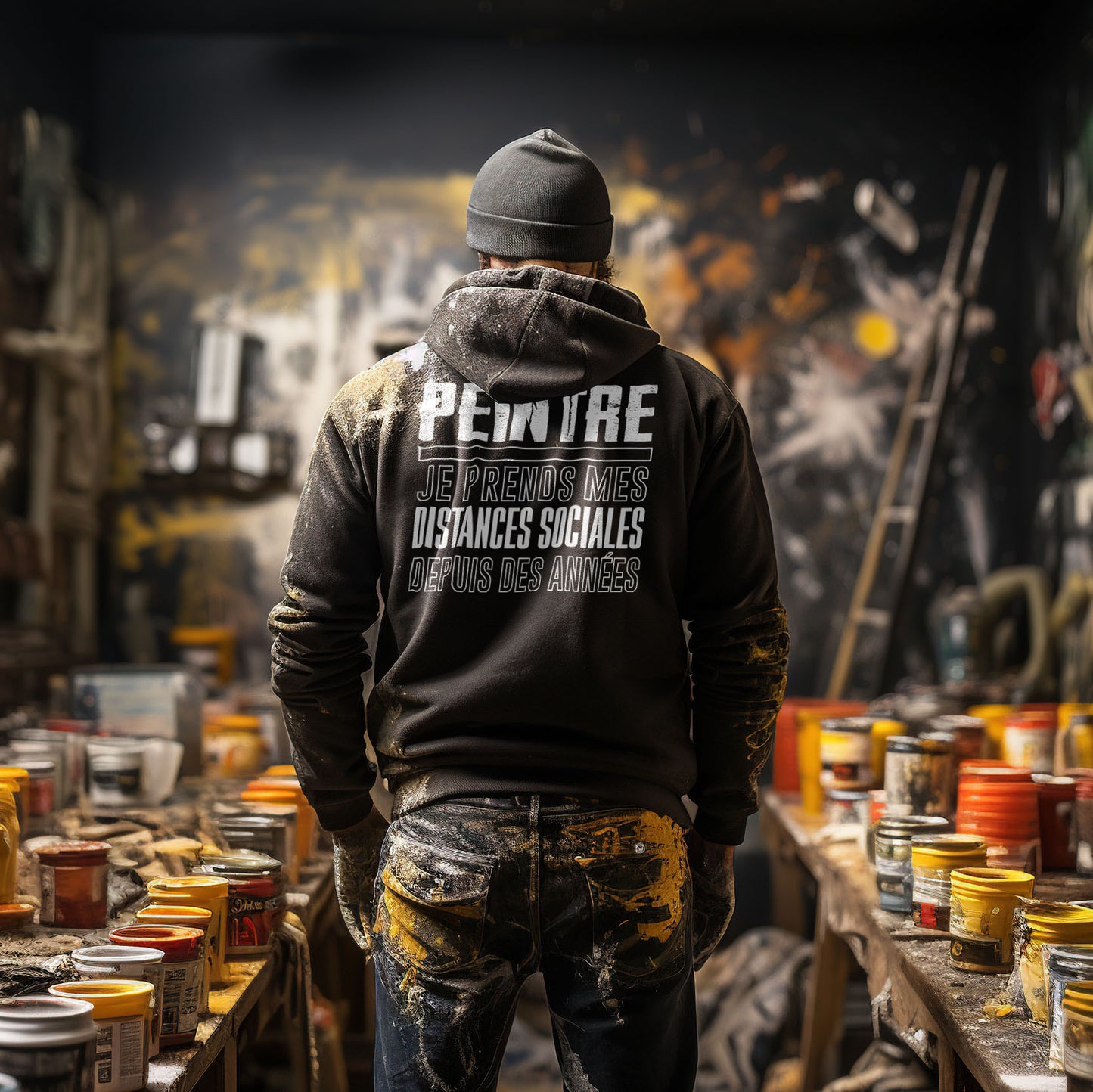 Peintre, expert en distances sociales