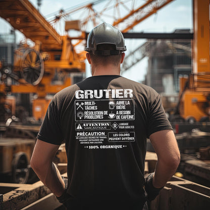 Grutier est la quintessence du travailleur