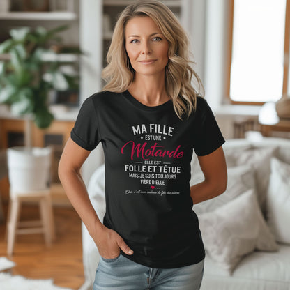 Ma fille est une motarde, elle est folle et têtue