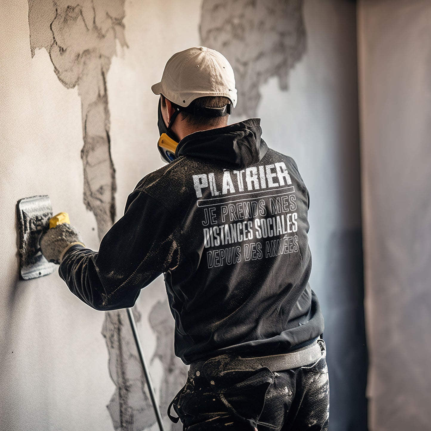 Plâtrier, expert en distances sociales