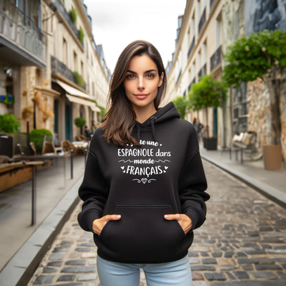 Juste une Espagnole dans monde Français