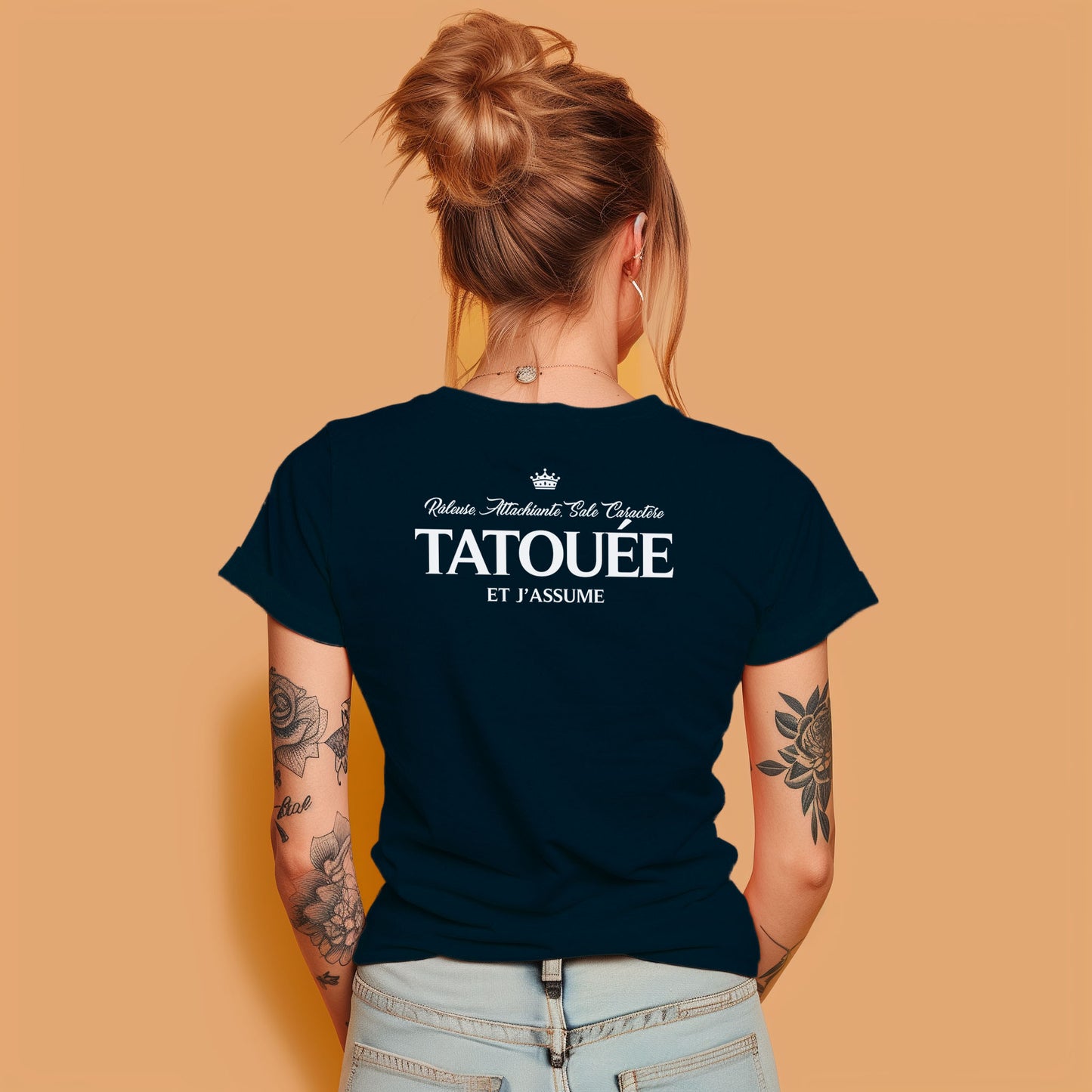 Râleuse, attachiante, sale caractère, tatouée et j'assume