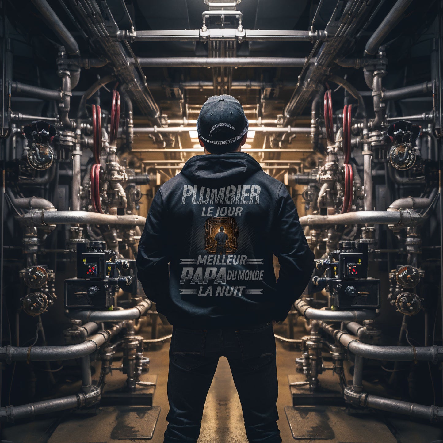 Plombier le jour, papa la nuit