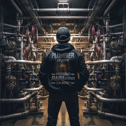 Plombier le jour, papa la nuit