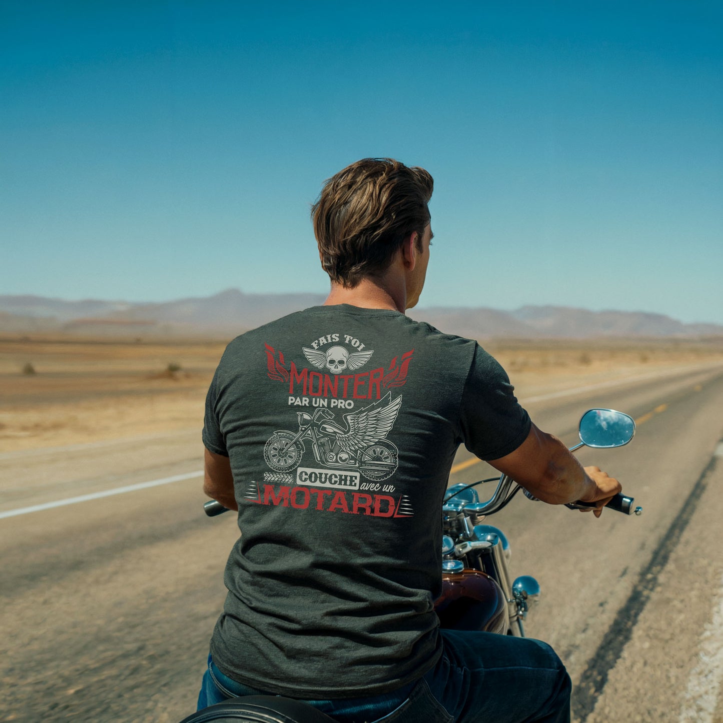 Fais toi monter par un pro, couche avec un motard