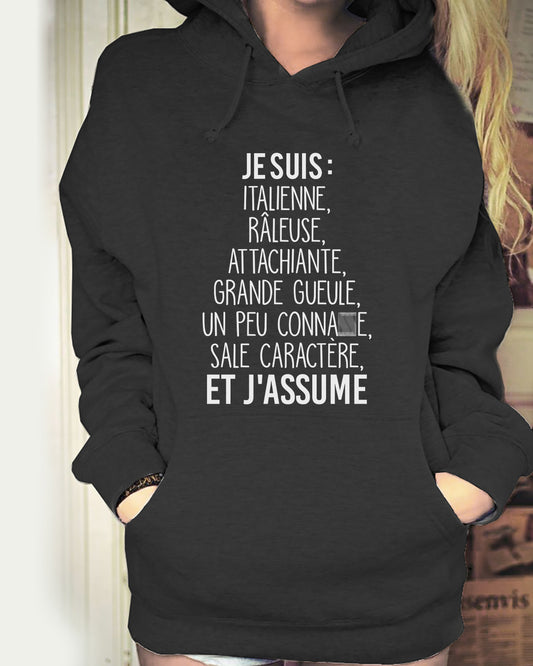 Je suis Italienne et j'assume