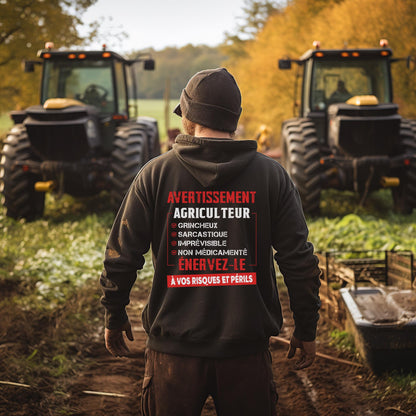 Agriculteur, grincheux, sarcastique, imprévisible, non médicamenté