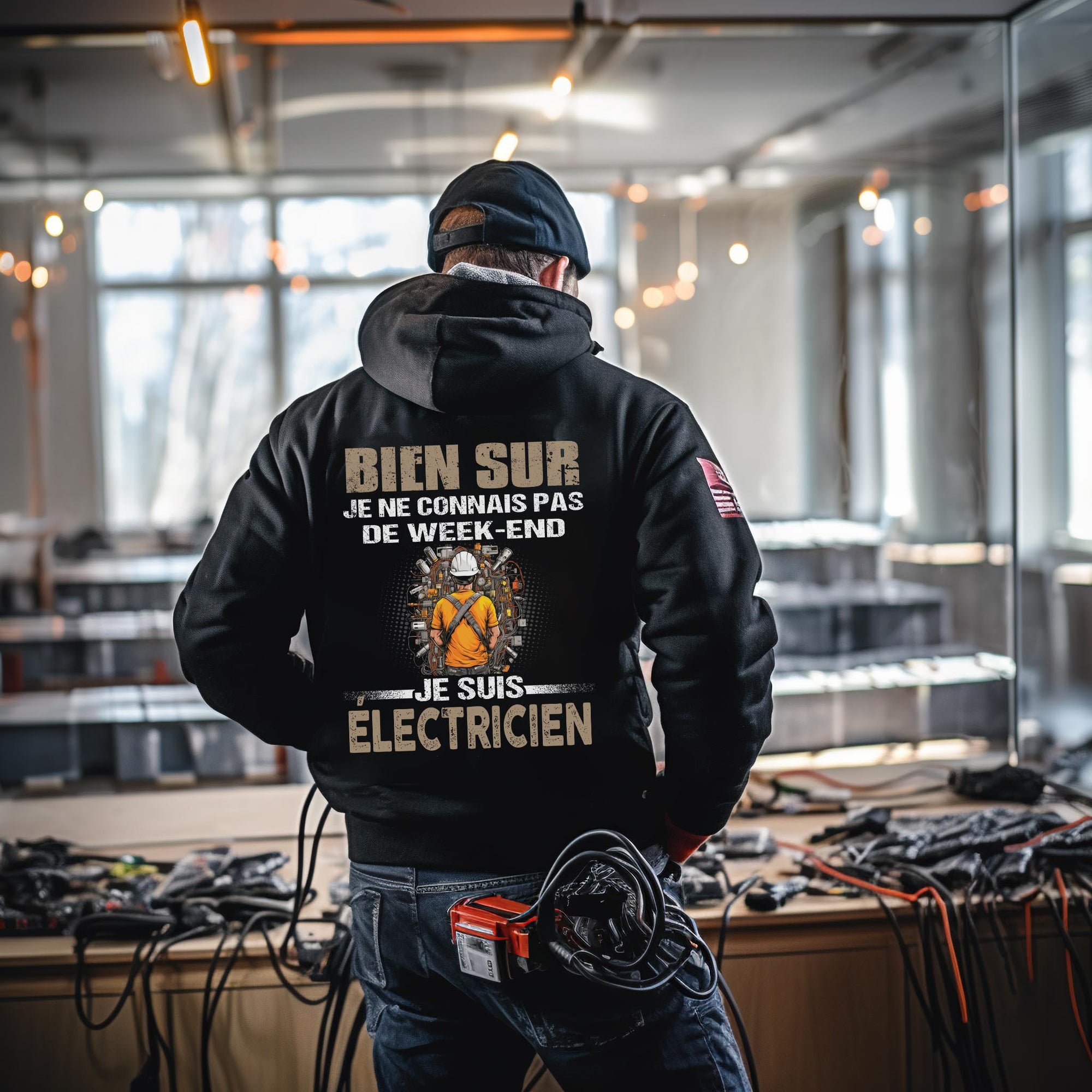 Je ne connais pas de week-end, je suis Électricien.
