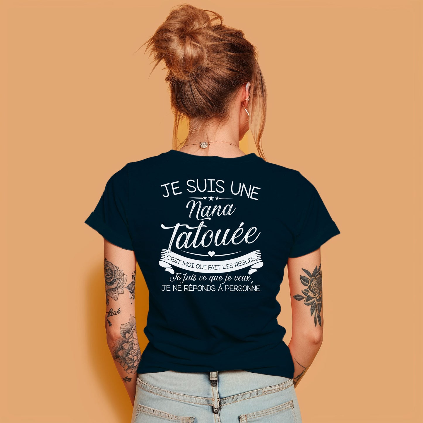 Je suis nana tatouée c'est moi qui fait les régles, je fais ce que je veux je ne réponds à personne