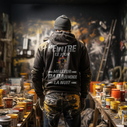Peintre le jour, papa la nuit