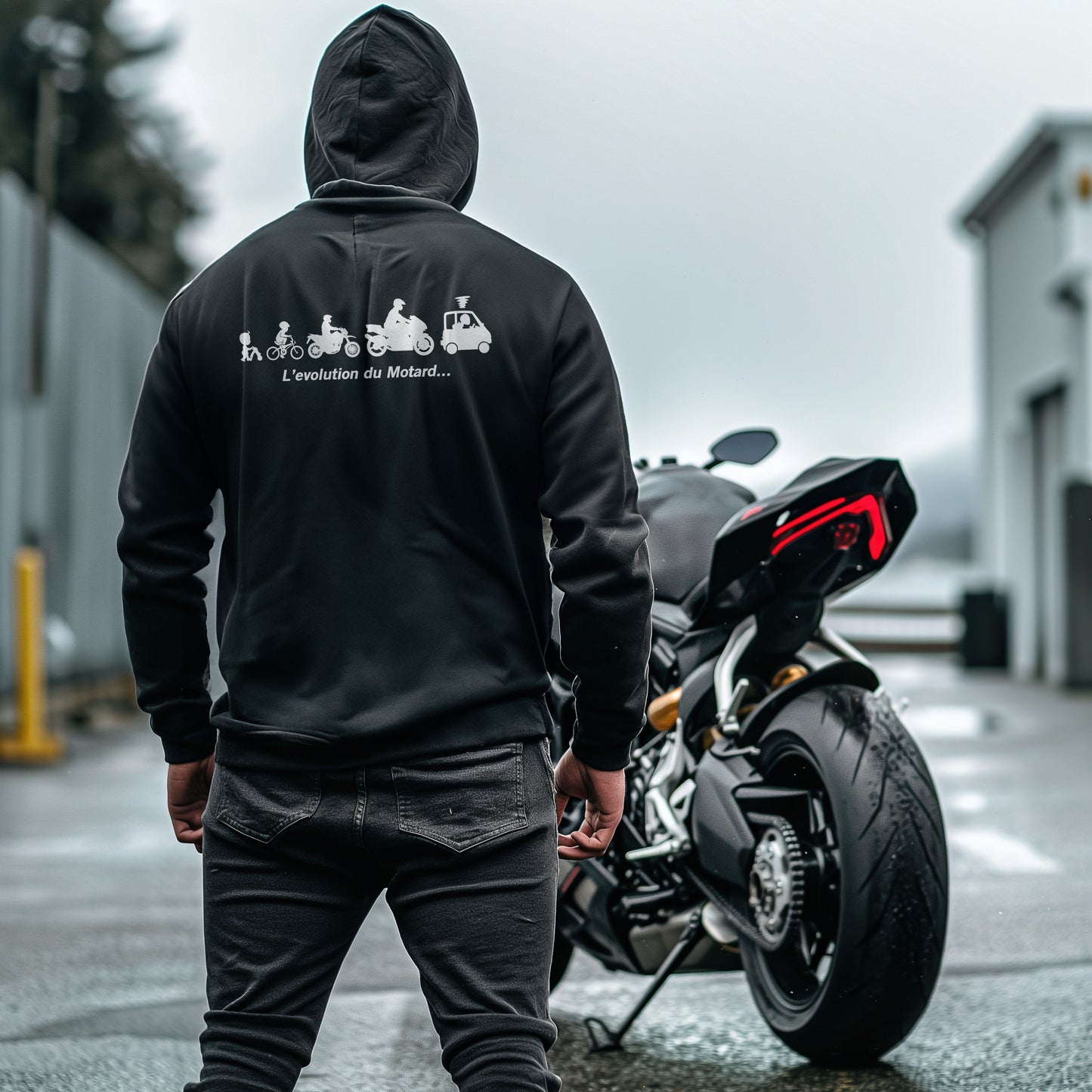 L'evolution de motard...