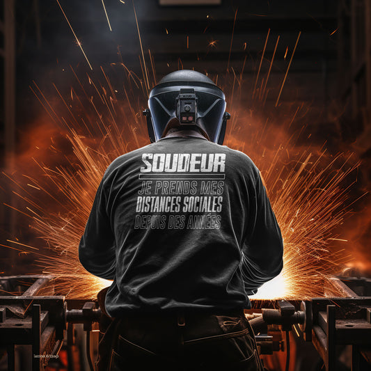 Soudeur, expert en distances sociales