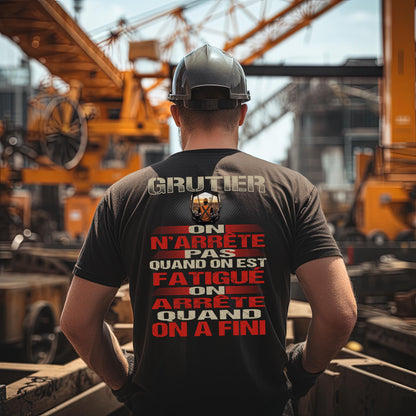 Grutier, on n'arrête pas quand on est fatigué