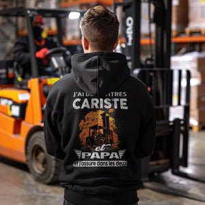 Cariste et papa, et j'assure dans les deux