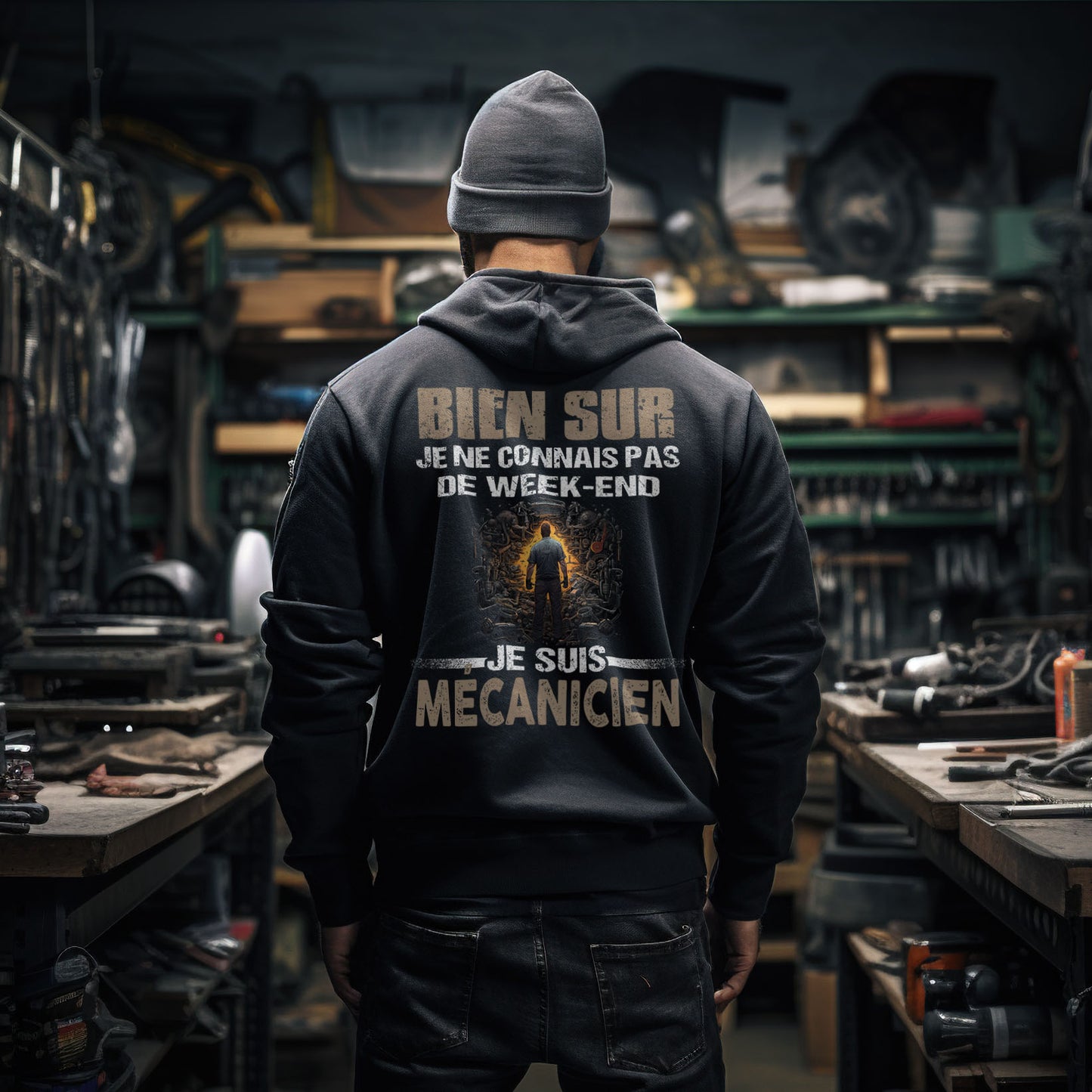 Je ne connais pas de week-end, je suis Mécanicien.