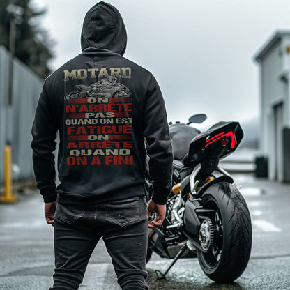 On n'arrête pas quand on est fatigué on arrête quand on fini