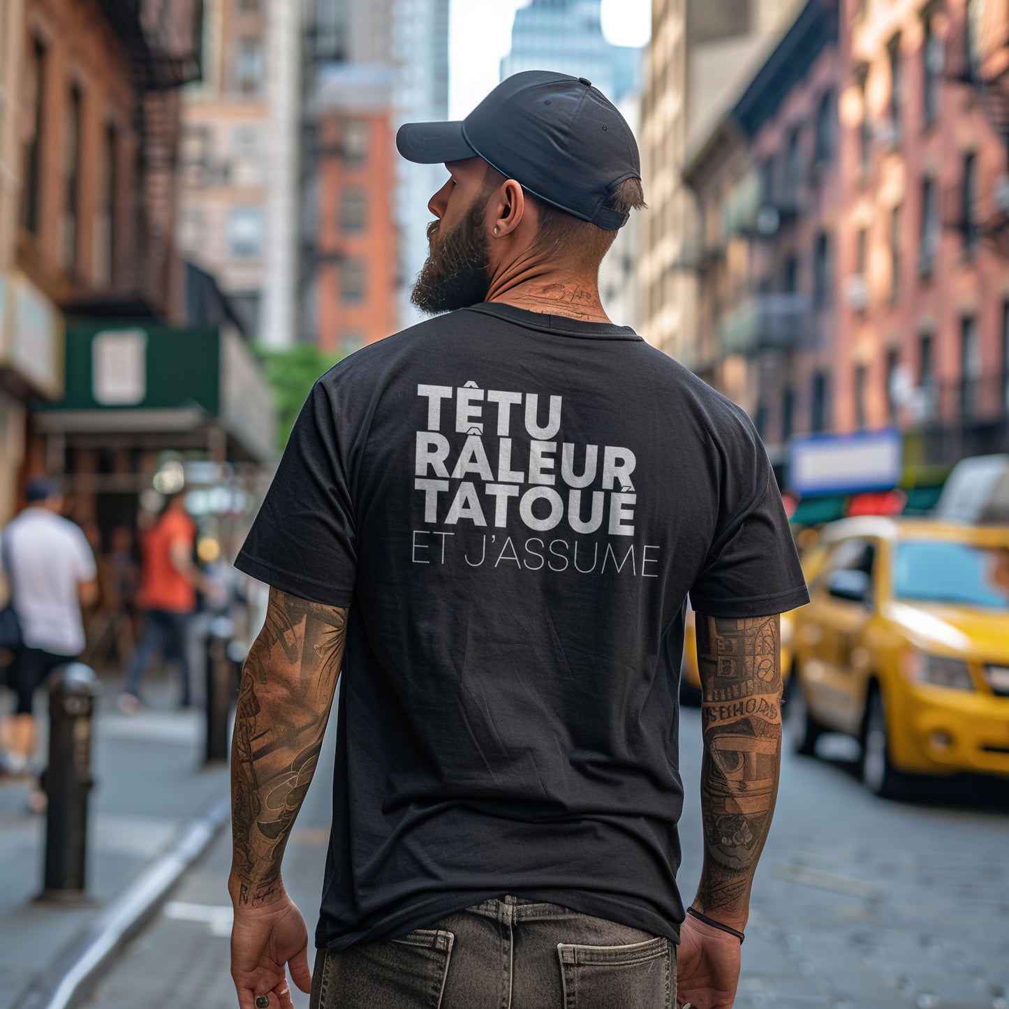 Têtu Râleur Tatoué et j'assume