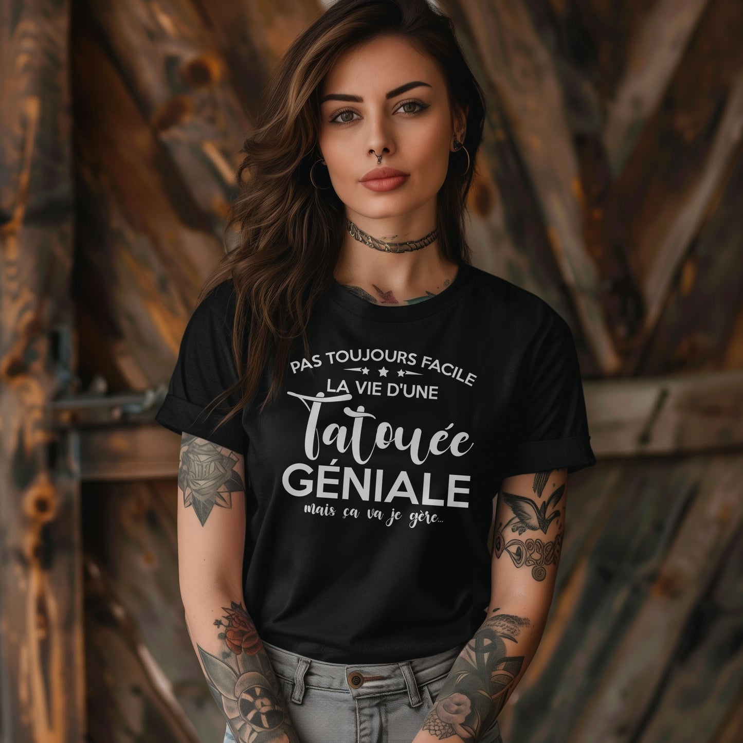 Pas toujours facile la vie d'une tatouée géniale mais ça va je gère