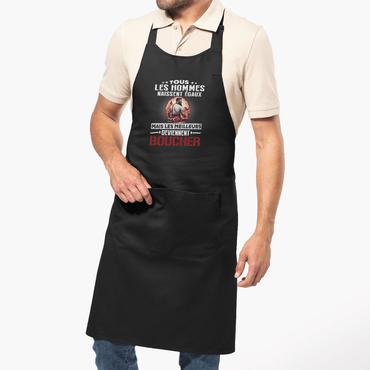 Tablier - Les meilleurs hommes deviennent Bouchers