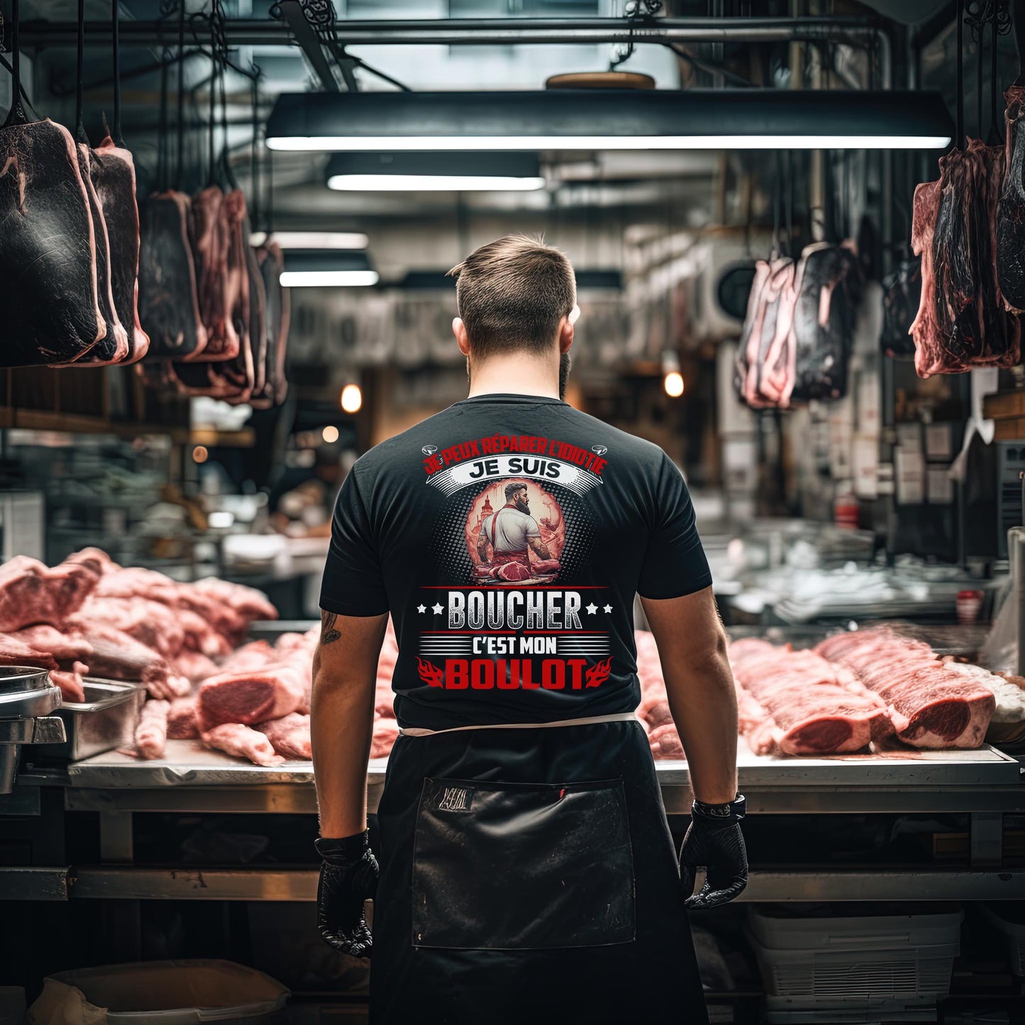 Je suis Boucher, c'est mon boulot