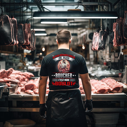 Je suis Boucher, c'est mon boulot