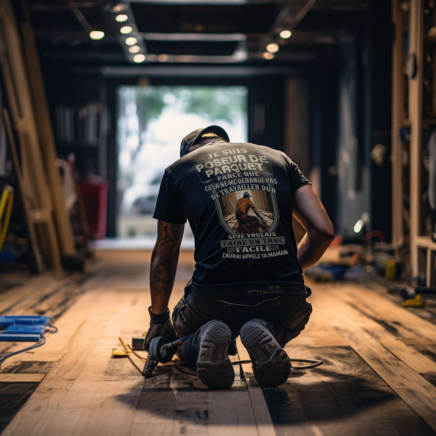 Poseur de Parquet, le travail dur n'est pas une option