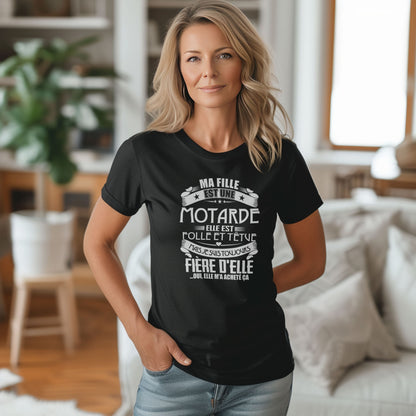 Ma fille est une motarde, elle est folle et têtue