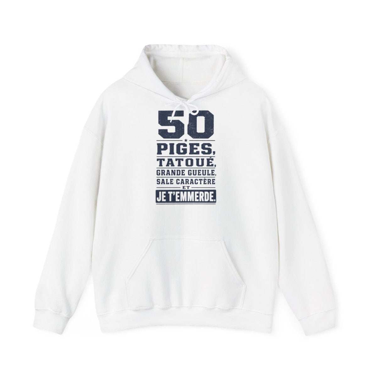 50 piges, tatoué, grande gueule, sale caractère et je t'emmerde