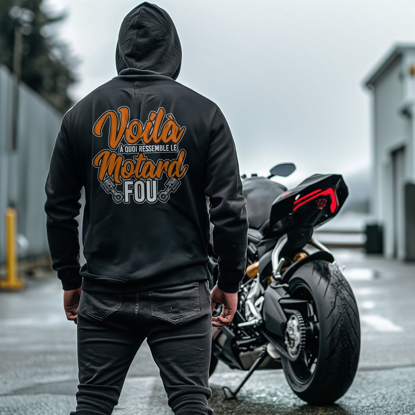 Voilà à quoi ressemble le motard fou