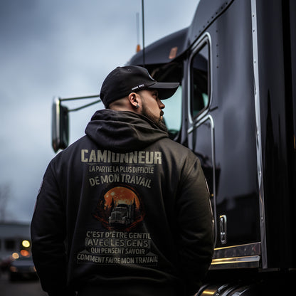 La partie la plus difficile d'être un Camionneur