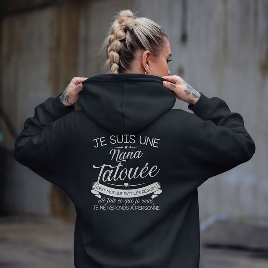 Je suis nana tatouée c'est moi qui fait les régles, je fais ce que je veux je ne réponds à personne