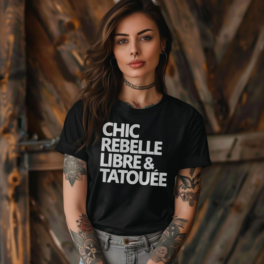 Chic, rebelle, libre & tatouée