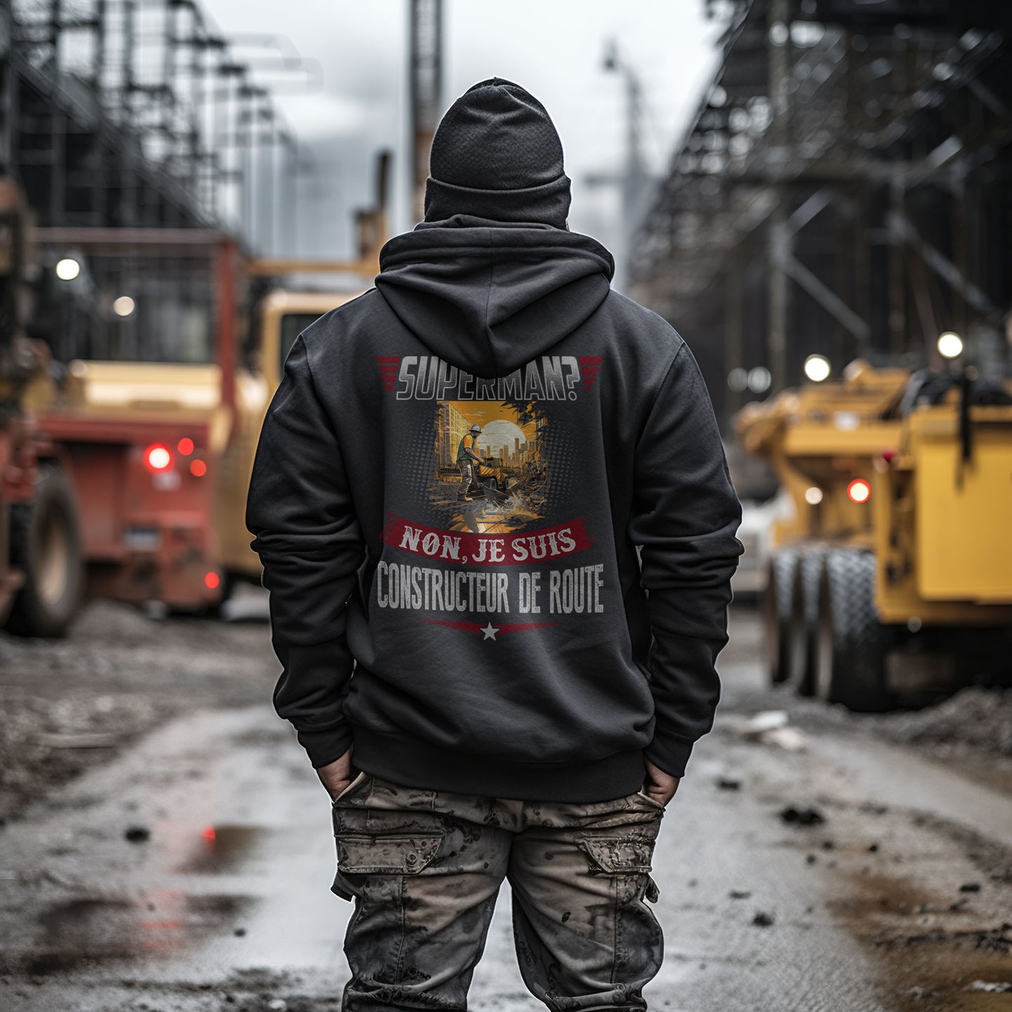 Superman ? Non, je suis Constructeur de Route
