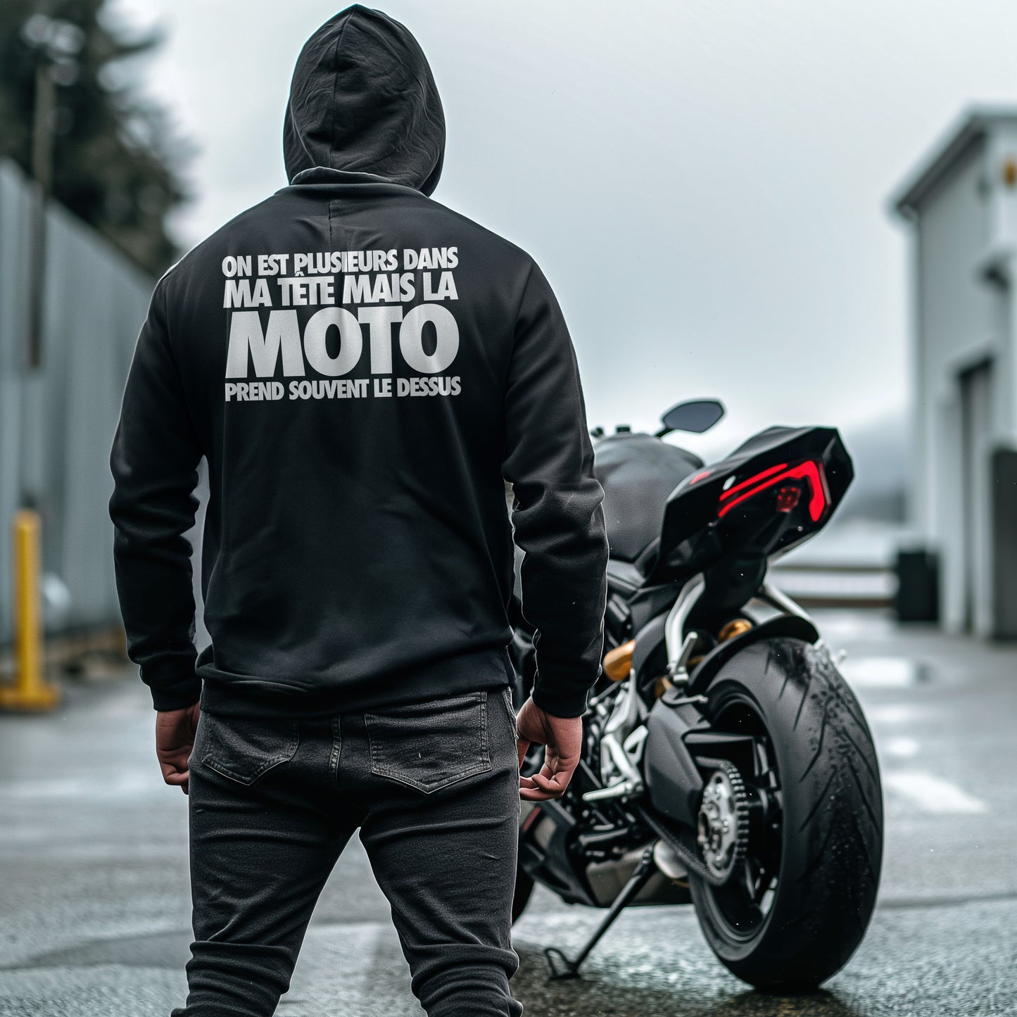 On est plusieurs dans ma tête mais la moto prend souvent le dessus