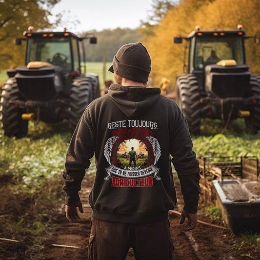 Sinon tu pourrais devenir Agriculteur.