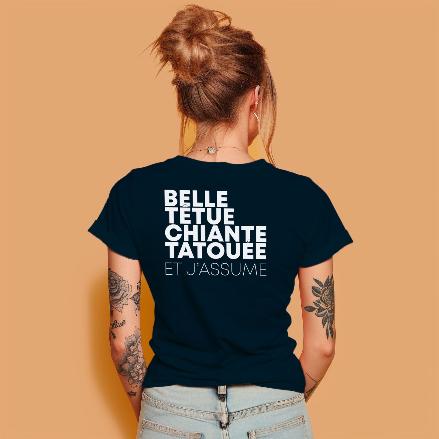 Belle têtue chiante tatouée et j'assume