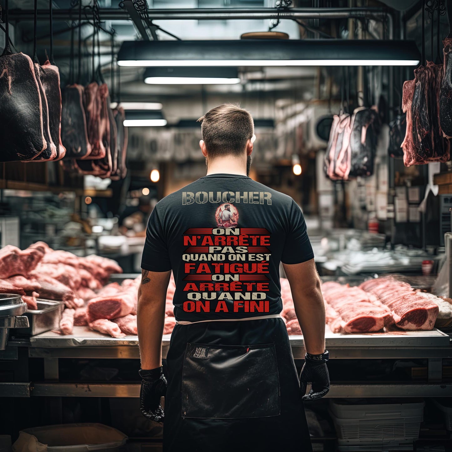 Boucher, on n'arrête pas quand on est fatigué